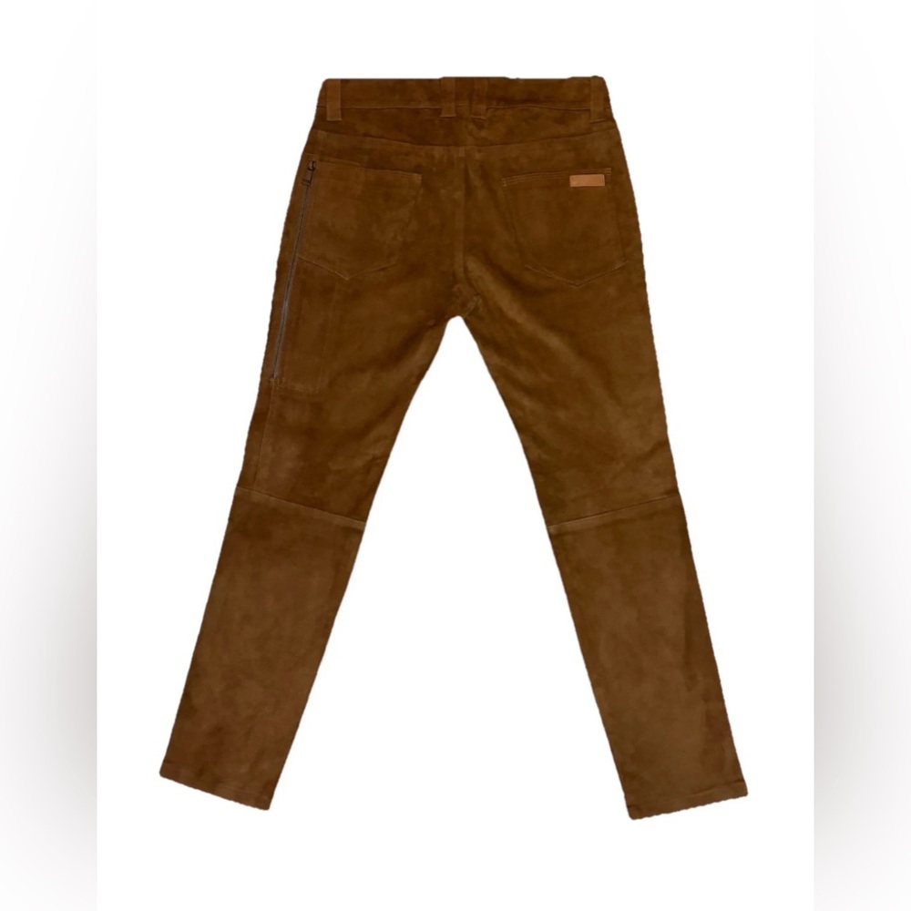 90s Polo Ralph Lauren Lamb Leather Suede Pants 32/30 Great Condition